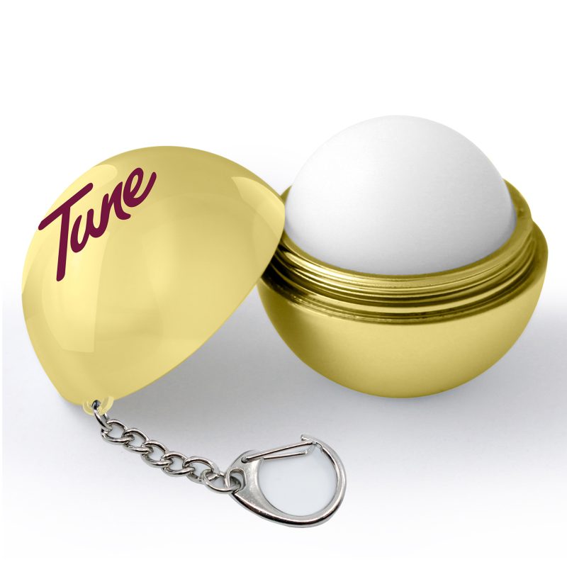 Metallic Lip Balm with Keychain - 3