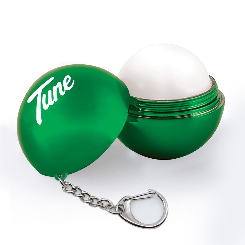 Metallic Lip Balm with Keychain - 4