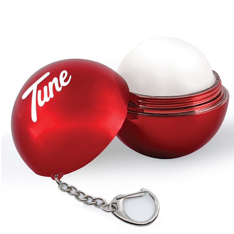 Metallic Lip Balm with Keychain - 5