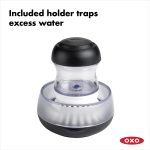 OXO Good Grips Soap Dispense Palm Brush Storage Se - 5