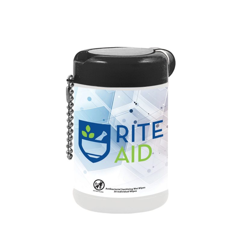 Tek-Wipes Antibacterial Wet Wipes 30 Individual Wipes - 2