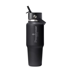 Hydro Flask Wide Flex Straw Travel Bottle 32 Oz. - Black