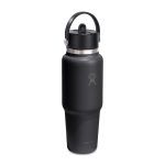 Hydro Flask Wide Flex Straw Travel Bottle 32 Oz. - Black - 4