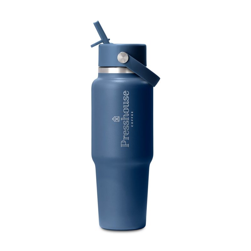 Hydro-Flask-Wide-Flex-Straw-Travel-Bottle-32-Oz-Harbor-Blue-103285-D31 Hydro Flask Wide Flex Straw Travel Bottle 32 Oz. - Harbor Blue