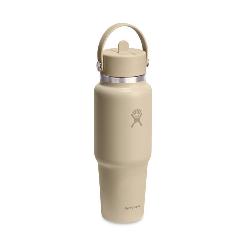 Hydro Flask Wide Flex Straw Travel Bottle 32 Oz. - Oat - 4