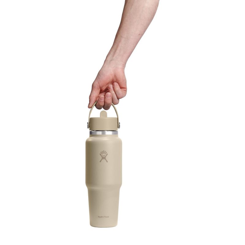 Hydro Flask Wide Flex Straw Travel Bottle 32 Oz. - Oat - 5