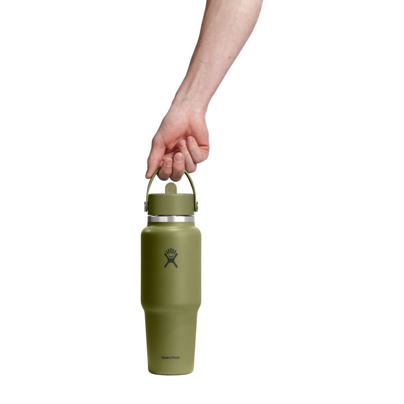 Hydro Flask Wide Flex Straw Travel Bottle 32 Oz. - Palmer Green - 5