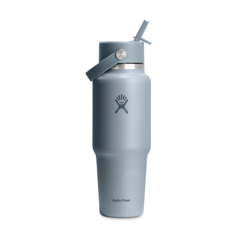 Hydro Flask Wide Flex Straw Travel Bottle 32 Oz. - Shale Gray - 3
