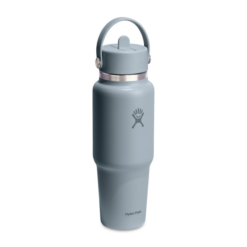 Hydro Flask Wide Flex Straw Travel Bottle 32 Oz. - Shale Gray - 4