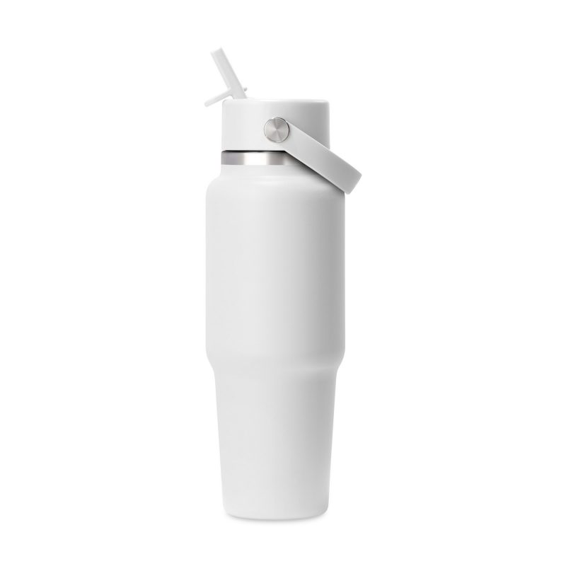 Hydro Flask Wide Flex Straw Travel Bottle 32 Oz. - White - 1