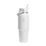 Hydro Flask Wide Flex Straw Travel Bottle 32 Oz. - White - 3