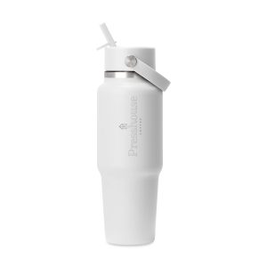 Hydro Flask Wide Flex Straw Travel Bottle 32 Oz. - White