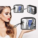 Clear Toiletry Bag with Zipper Travel Cosmetic Bag - 1