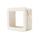 Custom Transparent Toiletry Kit Travel Clear Cosmetic Pouch Mini Makeup Bag for Women - 5