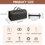 Detachable Travel Toiletry Bag Roll up Makeup Bag - 2