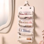 Detachable Travel Toiletry Bag Roll up Makeup Bag - 8