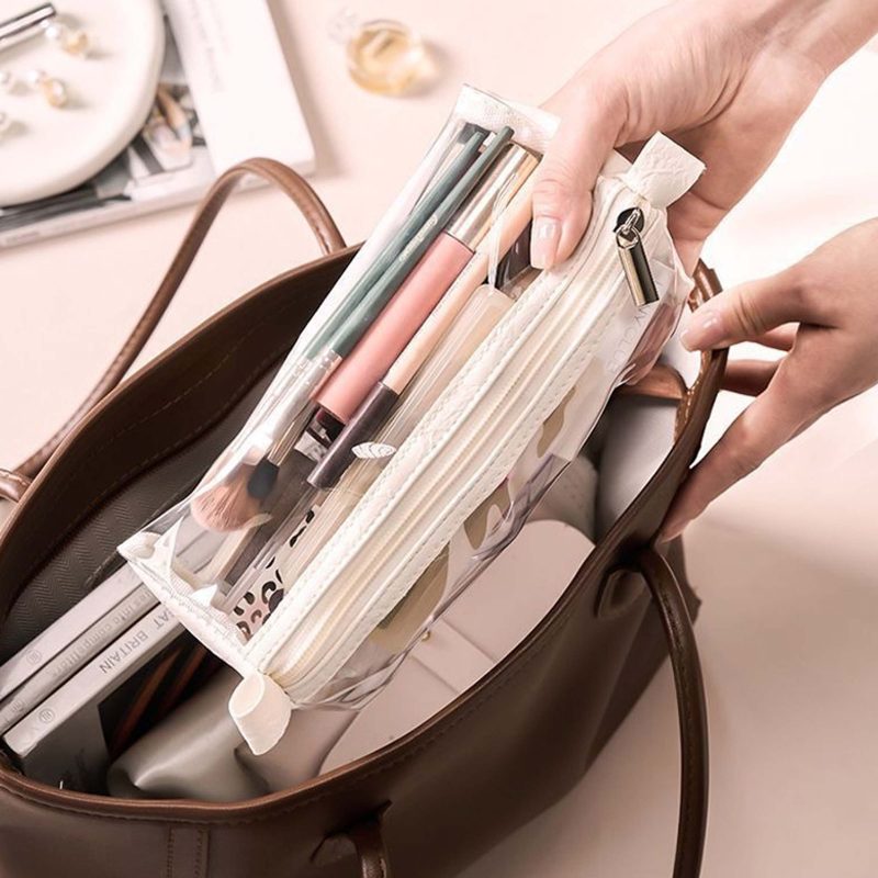Detachable Travel Toiletry Bag Roll up Makeup Bag - 9