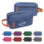 Oxford Travel Toiletry Bag Portable Makeup W/ Handle