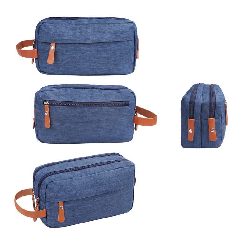 Oxford Travel Toiletry Bag Portable Makeup W/ Handle - 2