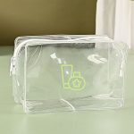 PVC Transparent Toiletry Bag Cosmetic Makeup Organizer Waterproof Travel Storage Pouch - 2