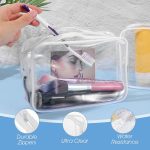 PVC Transparent Toiletry Bag Cosmetic Makeup Organizer Waterproof Travel Storage Pouch - 8