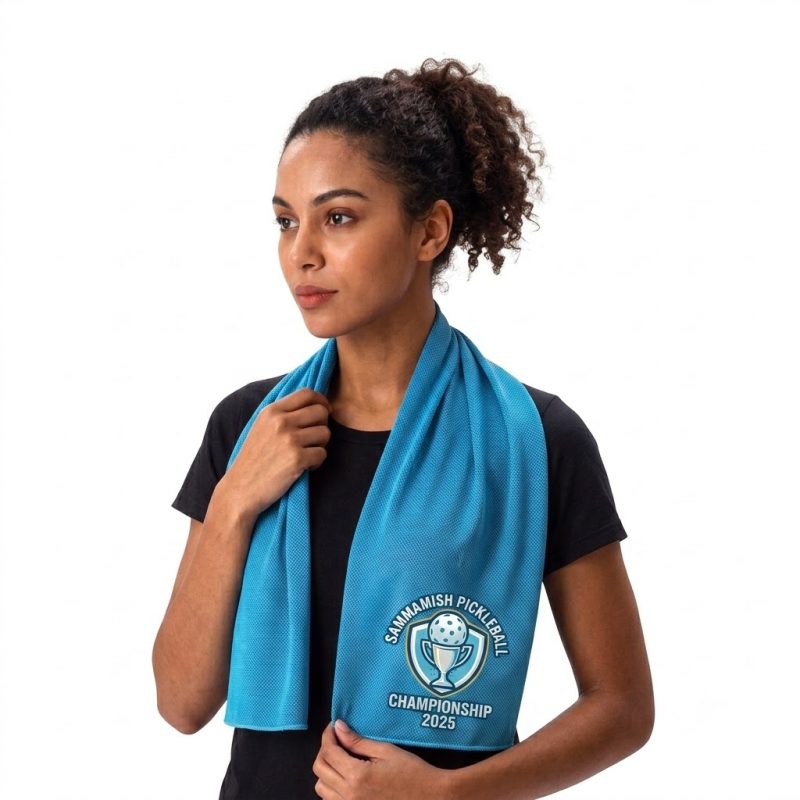 Pickleball Cooling Towel with Pouch