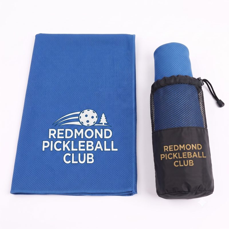 Pickleball Performance Cooling Towel with Pouch - 3