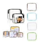Portable Clear Makeup Toiletry Bag