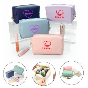 Portable PU Makeup Toiletry Bag
