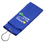 Waffle Texture Embroidery Pickleball Cooling Towel - 2