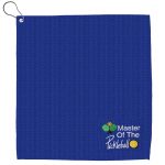 Waffle Texture Pickleball Cooling Towel with Embroidery Logo - 1