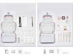 Water Resistant Toiletry Bag Makeup Bag Cosmetic Bag Travel Organizer With Hook - 8